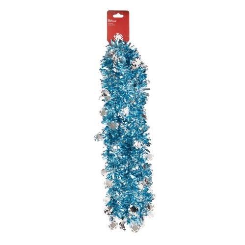 For Living, Jumbo Snowflake Icon Cut Tinsel, 9-ft Product image