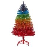 For Living Christmas Decoration Artificial Rainbow Tree, 3 1/2-in | FOR LIVINGnull