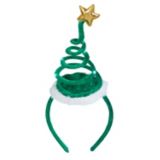 Light-Up Christmas Decoration Party Hat, Green, 10-in