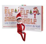 Ensemble-cadeau traditionnel de Noël The Elf on the Shelf avec poupée de garçon, français | Elfnull