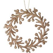 CANVAS Silver Collection, Glitter Wreath Ornament