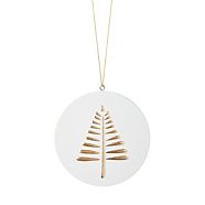 CANVAS Gold Collection, Disc with Tree Decal Ornament