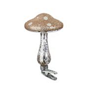 CANVAS Gold Collection, Glitter Mushroom Clip Ornament