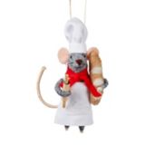 CANVAS Bright's Collection, Felt Baker Mouse Ornament | CANVASnull