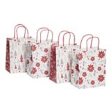 For Living Kraft Christmas Decoration Gift Bags, Medium, 4-pk | FOR LIVINGnull