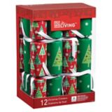For Living Christmas Crackers, with Gifts, Red, 12-pk | FOR LIVINGnull