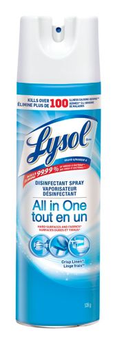 Lysol All-In-One Disinfectant Spray, 539-g, Assorted Scents Product image