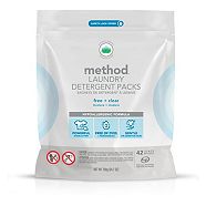 method Monodose Free & Clear Laundry Detergent, 42-pk
