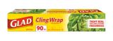 Pellicule plastique pour aliments Glad Cling Wrap, 295 pi | GLADnull