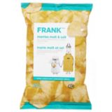 Croustilles cuites à la marmite FRANK, sel et vinaigre de malt, 170 g | FRANKnull