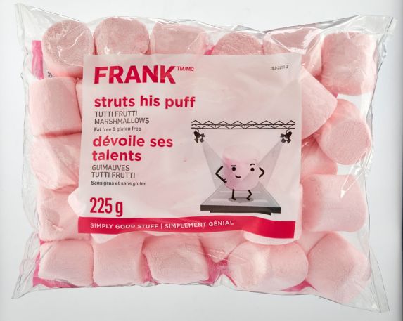 FRANK Pink Tutti Frutti Marshmallows, 225-g Product image