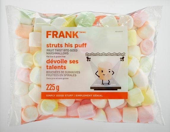 FRANK Fruit Twist Bite-Sized Marshmallows, 225-g Product image