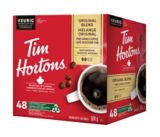 Keurig 48-pk Tim Horton's Original Blend Medium Roast K-Cup® Coffee Pods, 504-g, 48-pk | Tim Hortonsnull