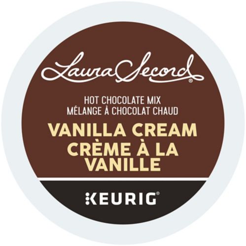 Keurig Laura Secord Vanilla Cream Hot Chocolate Mix K-Cup® Pods, 180-g, 12-pk Product image