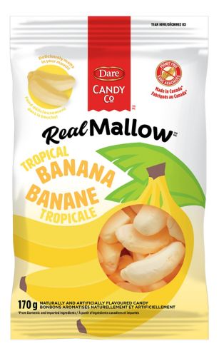 Dare REALMALLOW Marshmallow Tropical Banana Candy, 170-g Product image