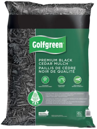 Golfgreen Premium Black Cedar Mulch, 42.5-L Product image