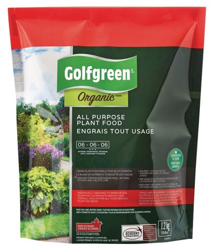 Golfgreen Organic™ All Purpose Plant Food, 6-6-6, 1.2-kg Product image