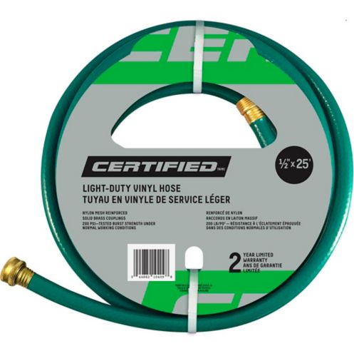 Certified Light Duty Watering Hose, 15 Ft Garden Hose Canadian Tire