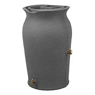 Stone Style Rain Barrel, 190-L Canadian Tire