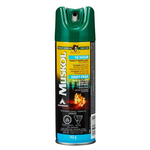 Muskol Backcountry DEET Free Insect Repellent Aerosol, 142-g Product image