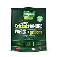 Engrais pour plantes Golfgreen Organic Cricket Manure, 1 kg