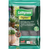 Golfgreen Organic Potting Soil with Mycorrhizae, 56.6-L