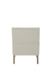 CANVAS Millwood Upholstered Accent Chair With Solid Wood Frame & Legs, Beige | CANVASnull