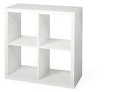 CANVAS Invermere 4-Cube Storage Organizer, Bookcase/Bookshelf, White | CANVASnull