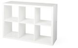 CANVAS Invermere 6-Cube Storage Organizer, Bookcase/Bookshelf, White | CANVASnull