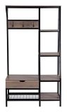 CANVAS Caledon 3-Hook Entryway Coat Rack/Hall Tree With Storage Bench & Shoe Rack | CANVASnull