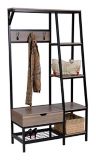 CANVAS Caledon 3-Hook Entryway Coat Rack/Hall Tree With Storage Bench & Shoe Rack | CANVASnull