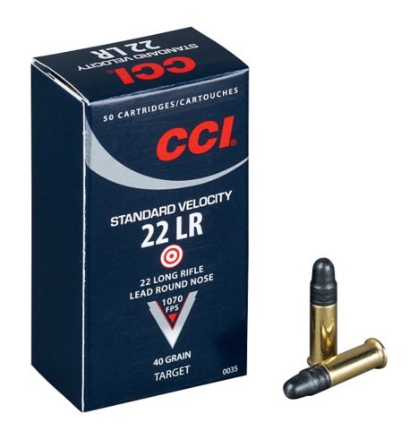 CCI 22 Long Rifle Standard Velocity Ammunition, 40 g | Canadian Tire
