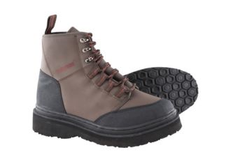 Hodgman Bear Creek Fishing Wading Boot Chaussure Sans Slip Sole Brown
