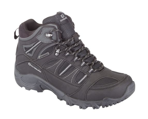 Outbound Men's Norquay Mid Hiker Boots, Black | Canadian Tire