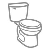  Toilet + Shut off Valve Installation + Toilet Disposal Package