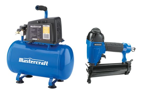 Mastercraft 3 Gallon Air Compressor And Nailer Canadian Tire