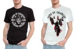 T-shirt Sons of Anarchy, hommes, noir