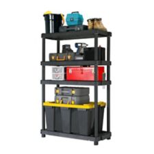 Heavy Duty Adjustable 4 Shelf Resin Rack Canadian Tire