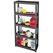 Tuff Store 4-Shelf Resin Rack with Totes Canadian Tire