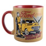 Grande tasse à café Ford, style ancien | Fordnull
