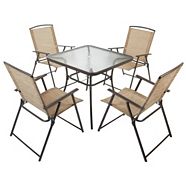 Portable Wood Dining Set, 5-pc Canadian Tire