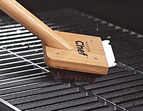 See the Master Chef BBQ brush and cleaners assortment.
