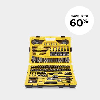 SAVE UP TO 60% Shop Tools &amp; Hardware