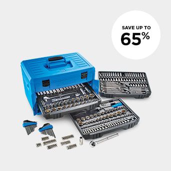 SAVE UP TO 65% Shop Tools &amp; Hardware