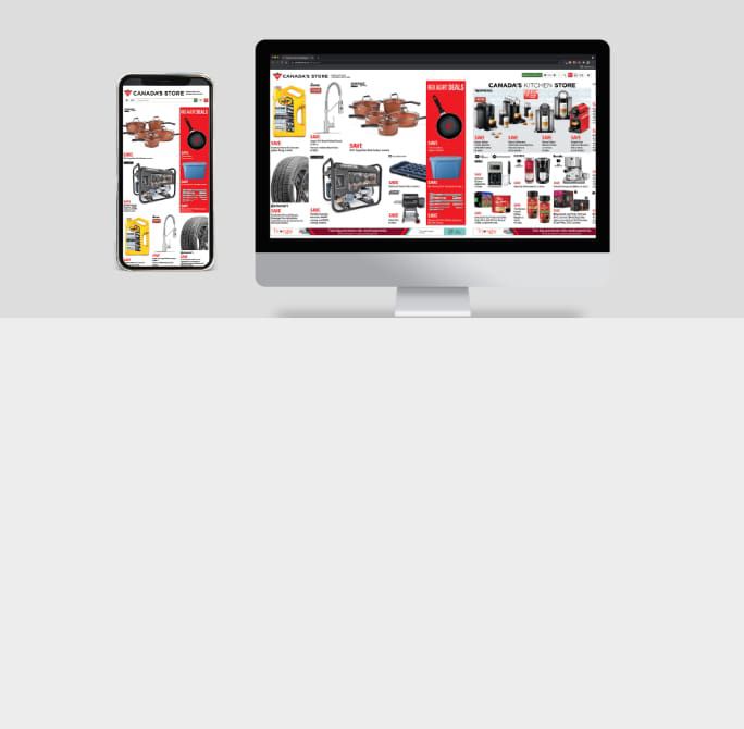 INTRODUCING THE NEW CANADIAN TIRE DIGITAL FLYER Enjoy faster browsing and shop easier with enhanced searching, custom views, and more.