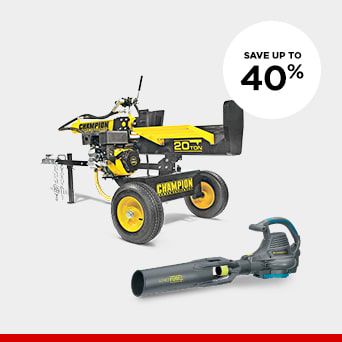 SAVE UP TO  40% Shop Outdoor Tools