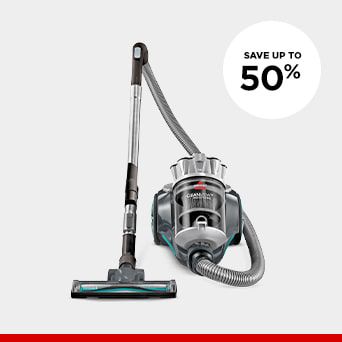 SAVE UP TO 50% Shop Vacuums &amp; Floor Care