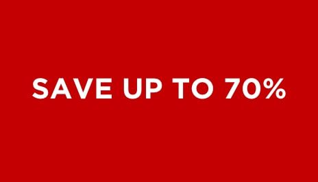 Save Up to 70%