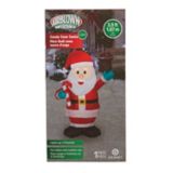 GEMMY Inflatable Santa Christmas Decoration Self-Inflating, 3 1/2-ft | Gemmynull