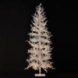 CANVAS LED Winter Wonderland Flocked Christmas Tree, 6-ft | CANVASnull